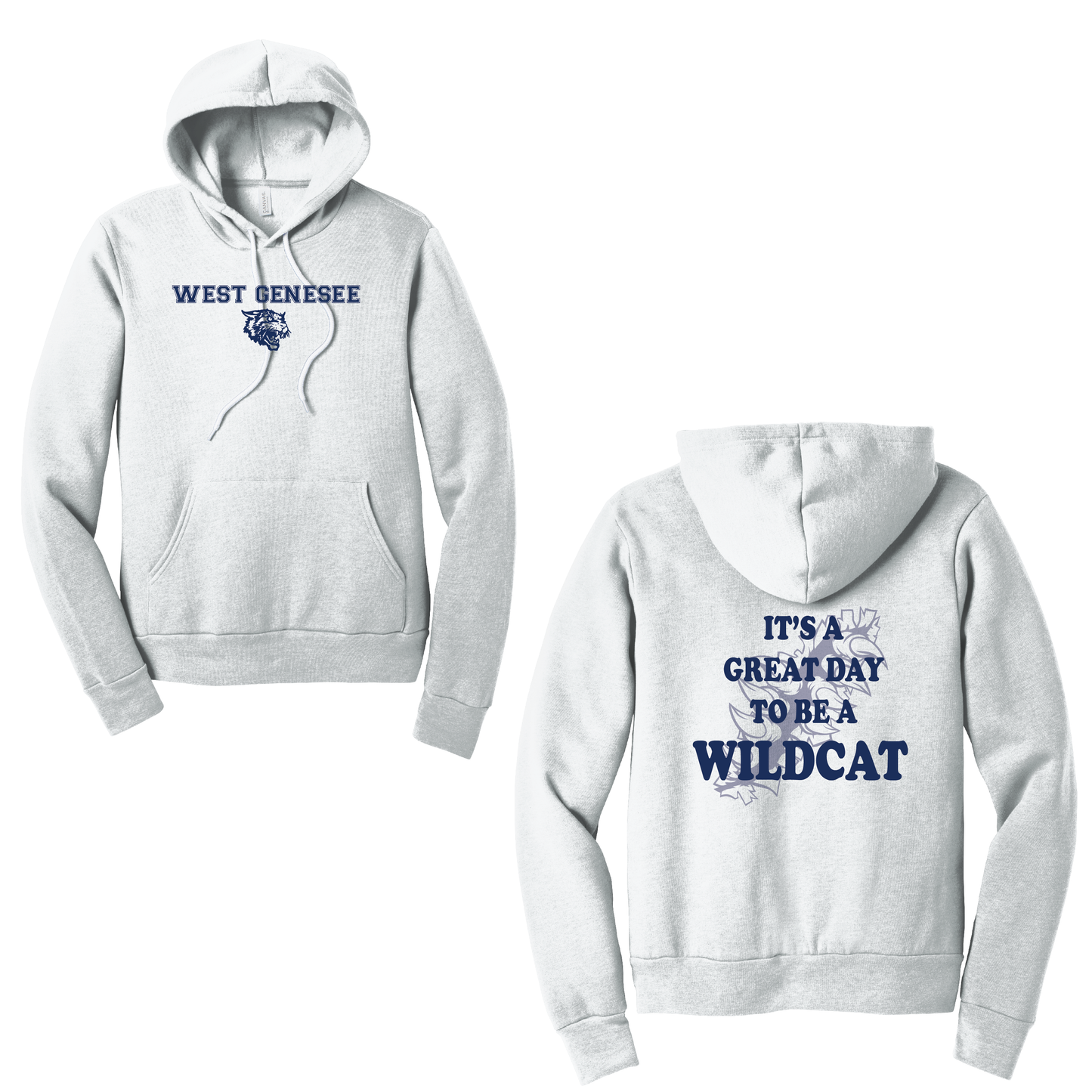 West Genesee Wildcats Claw Tear "Great Day" Hoodie