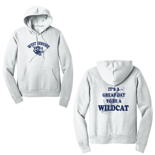 West Genesee Wildcats Arch Logo "Great Day Claw Tear" Hoodie