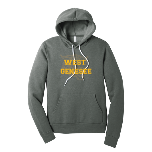West Genesee Wildcats Shadow Mascot Hoodie