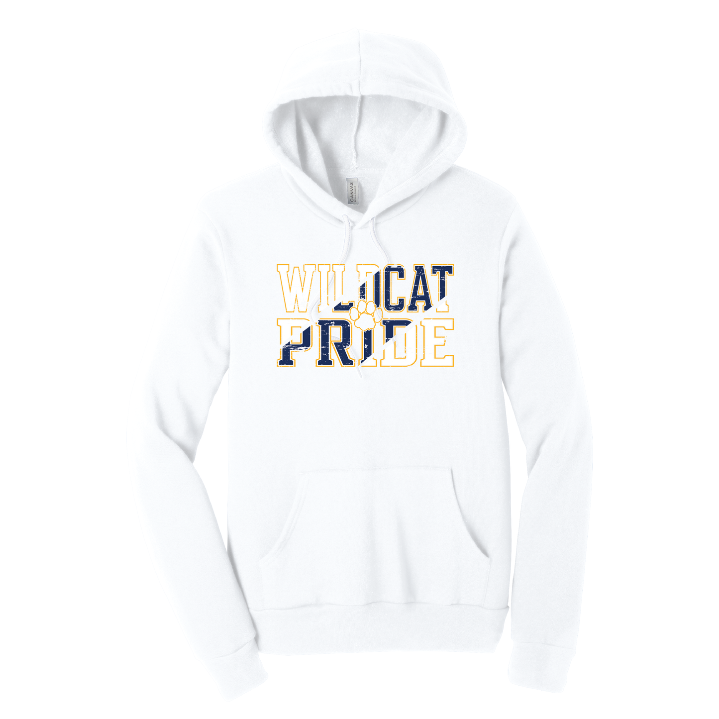 West Genesee Wildcats “Wildcat Pride” Distressed Hoodie