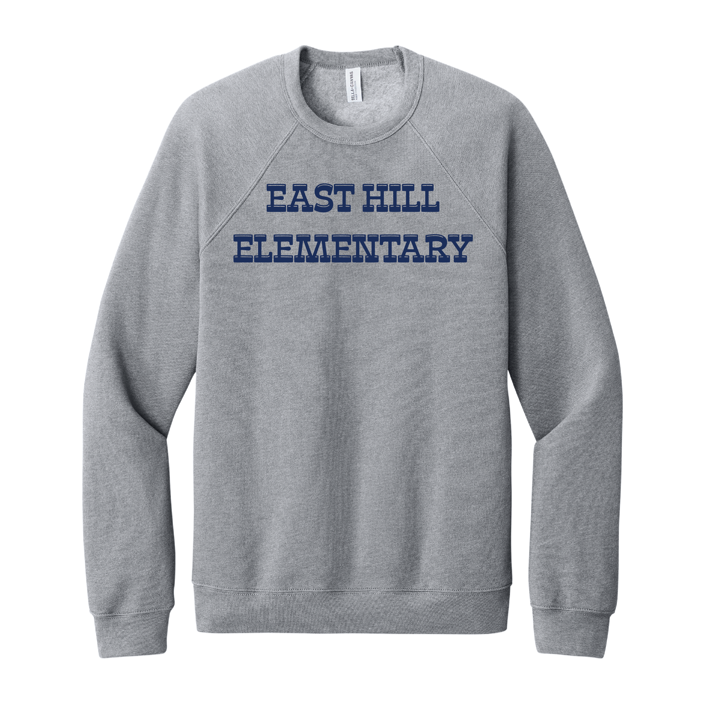 East Hill Elementary Block Letter Crewneck Sweatshirt