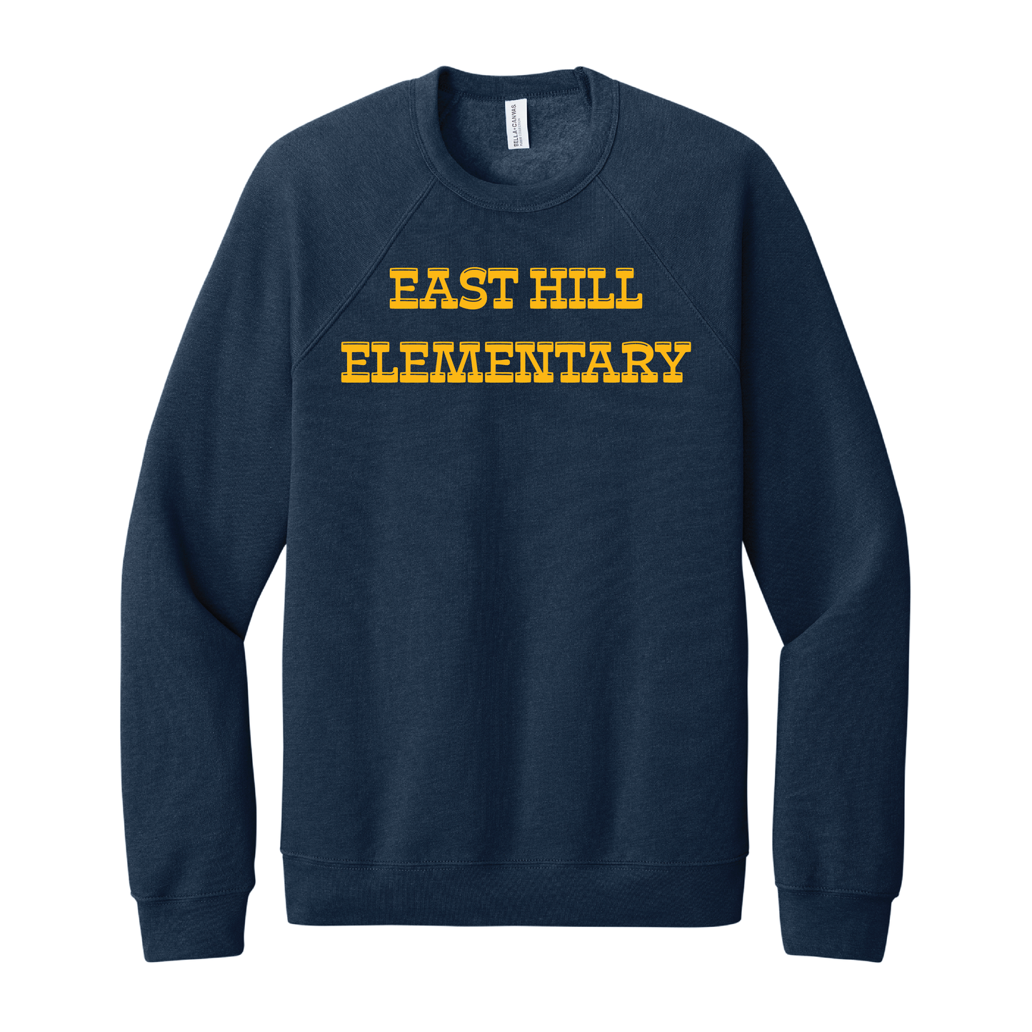 East Hill Elementary Block Letter Crewneck Sweatshirt