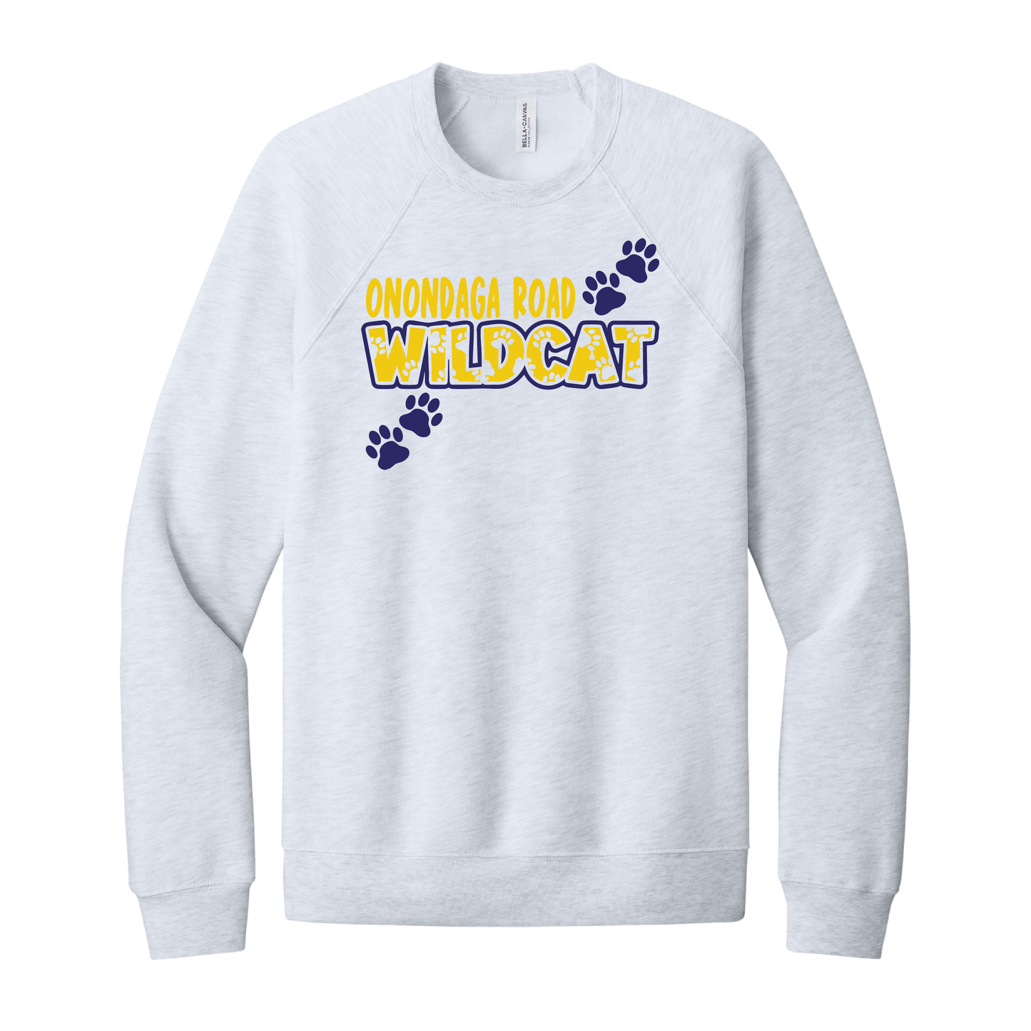 Onondaga Road Paws Crewneck Sweatshirt