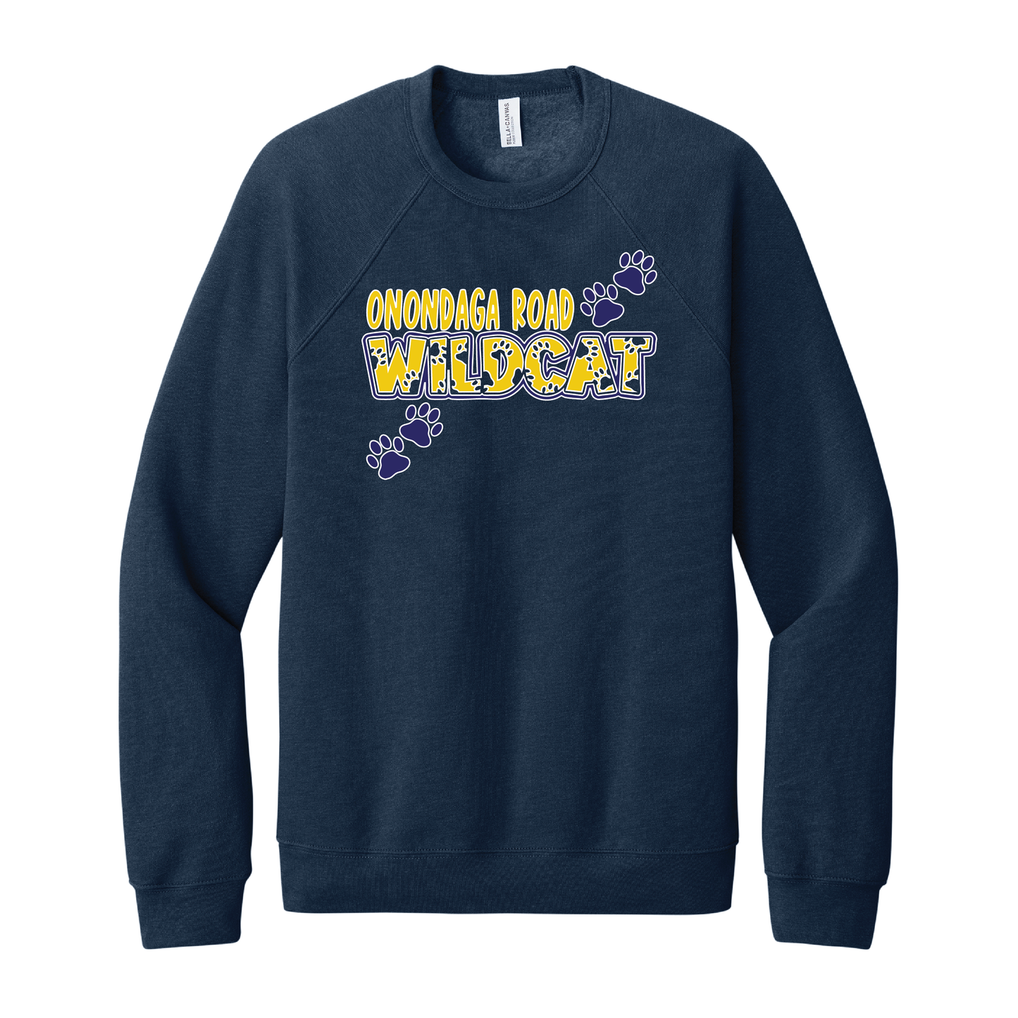 Onondaga Road Paws Crewneck Sweatshirt