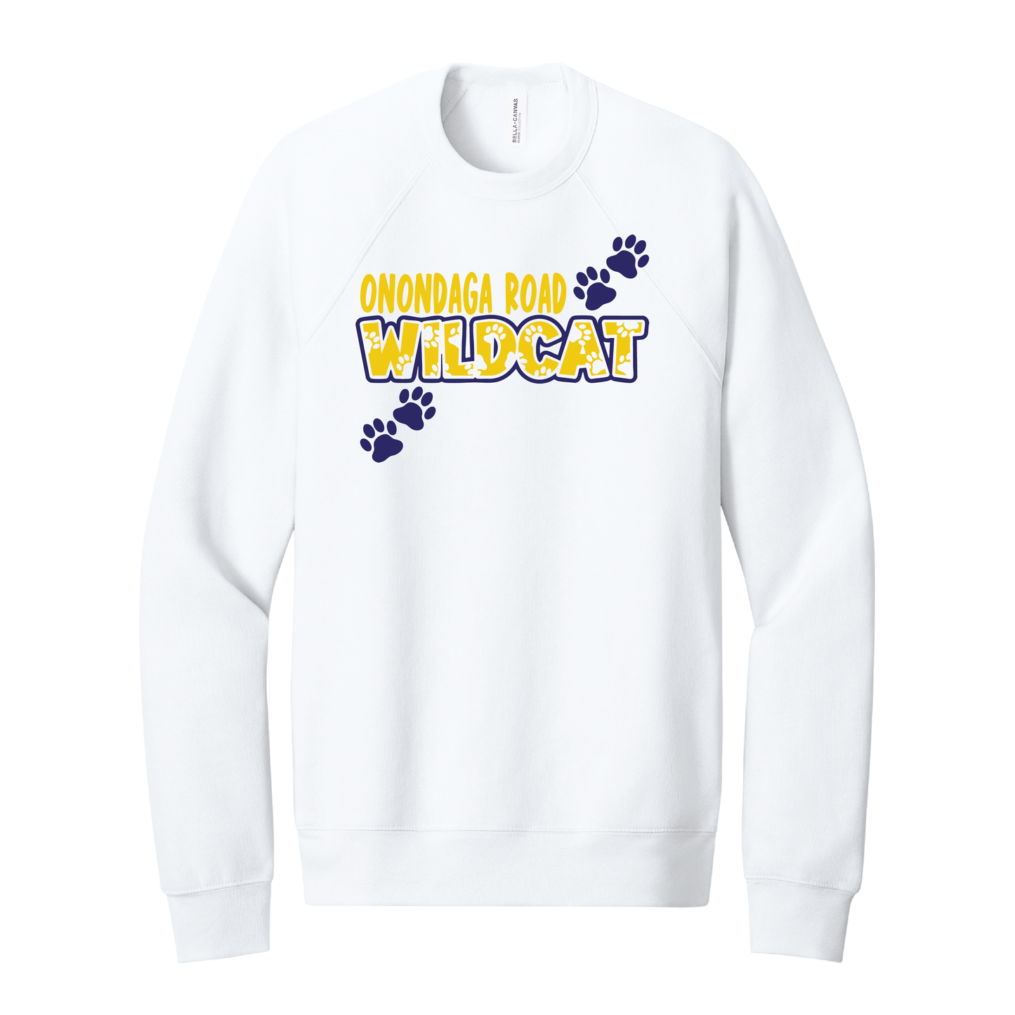 Onondaga Road Paws Crewneck Sweatshirt