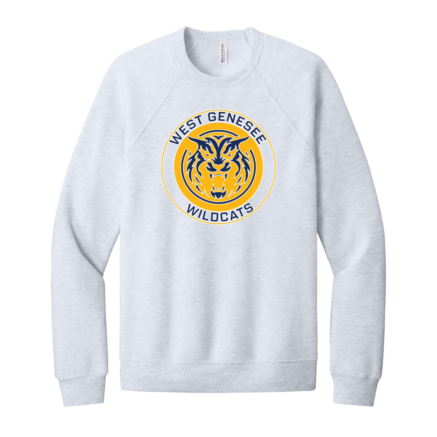 West Genesee Wildcats Mascot Crewneck Sweatshirt