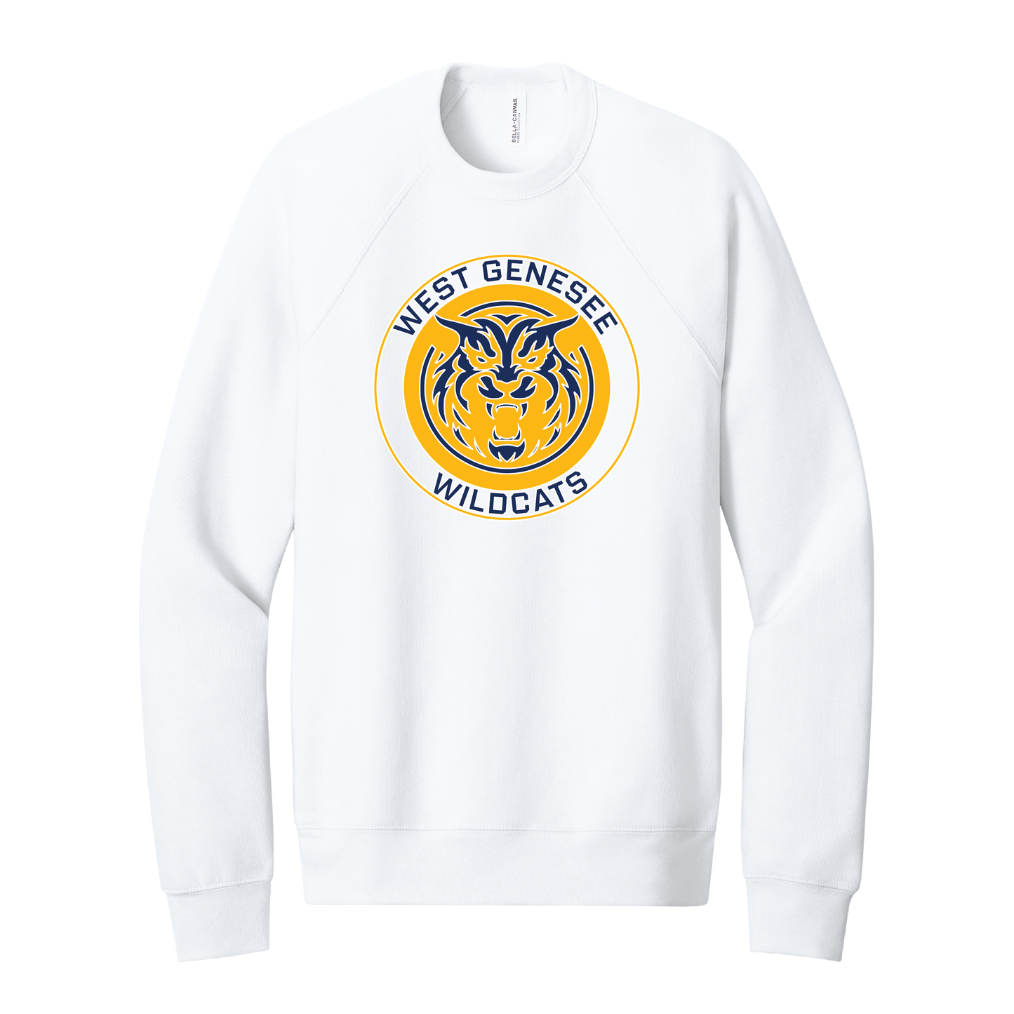 West Genesee Wildcats Mascot Crewneck Sweatshirt