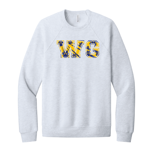 West Genesee WG Paw Shine Crewneck Sweatshirt