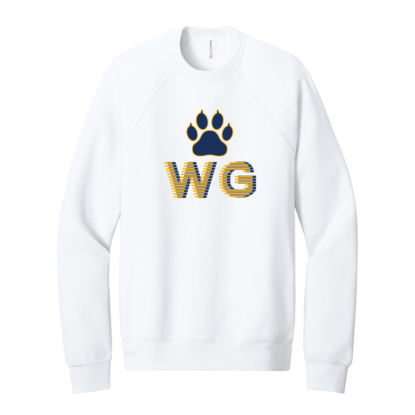 West Genesee Wildcats "Stacked Paw" Crewneck Sweatshirt