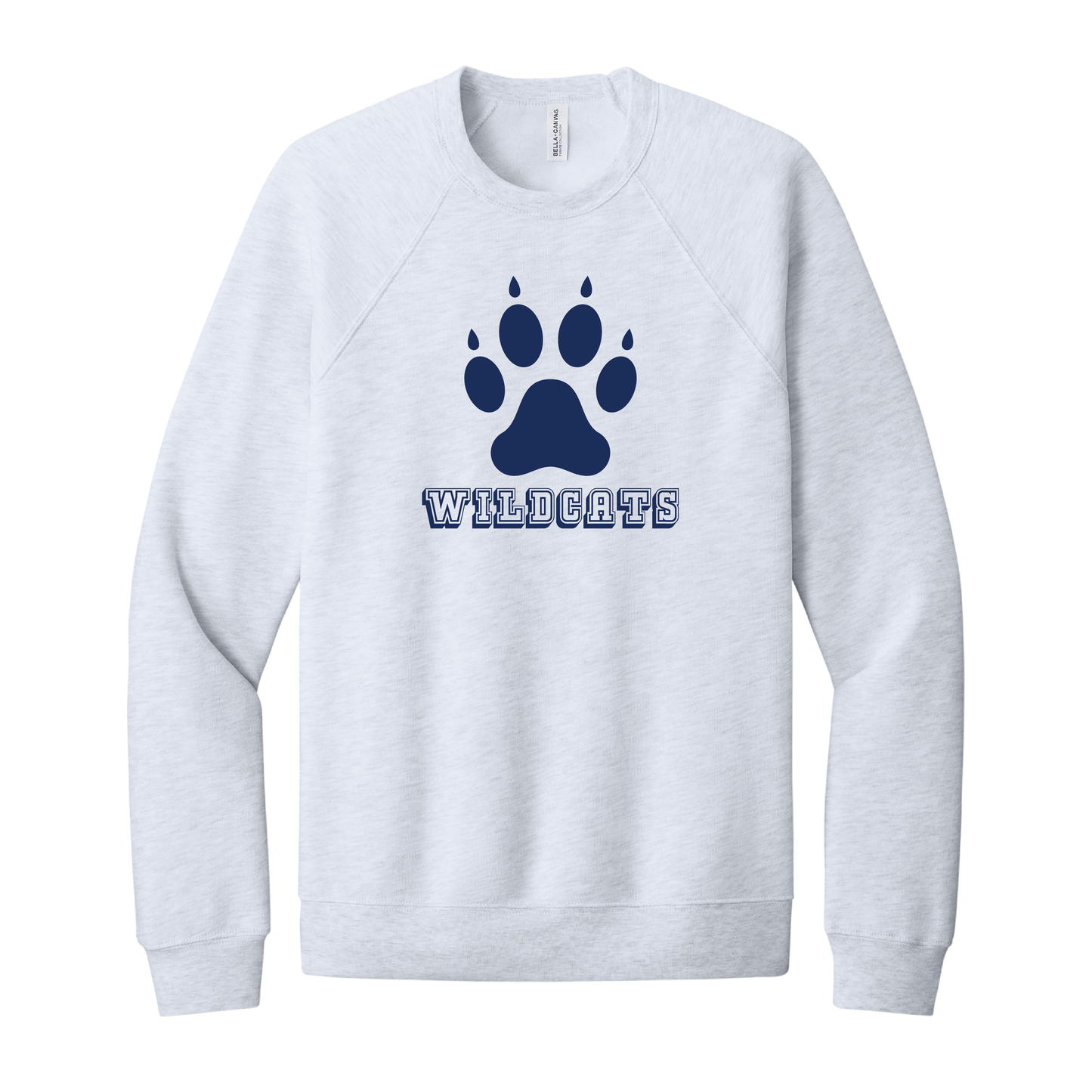 West Genesee Wildcats Paw Print Crewneck Sweatshirt