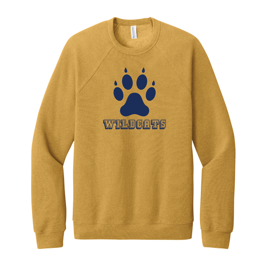 West Genesee Wildcats Paw Print Crewneck Sweatshirt