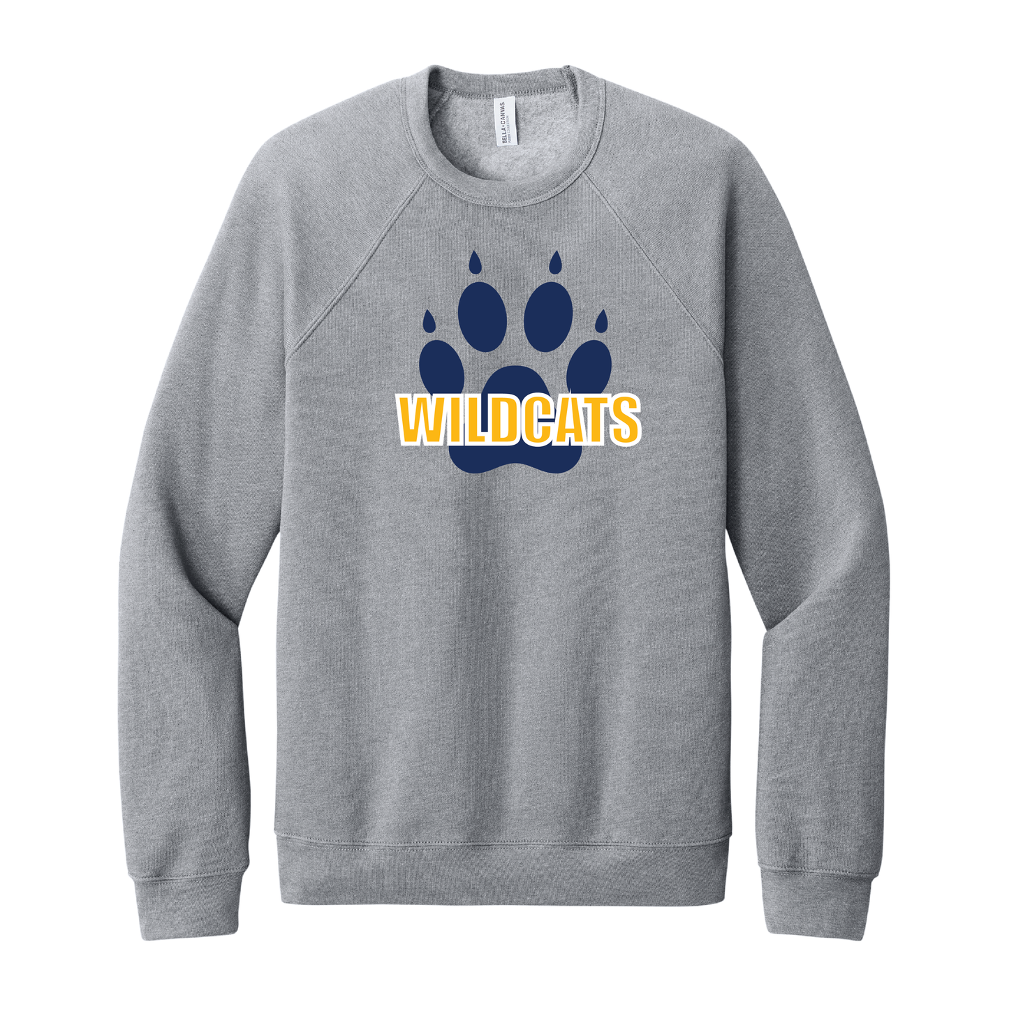 West Genesee Wildcats Large Paw Crewneck Sweatshirt
