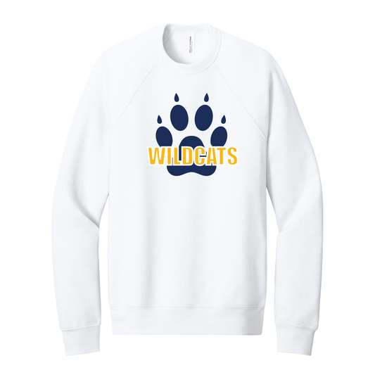 West Genesee Wildcats Large Paw Crewneck Sweatshirt