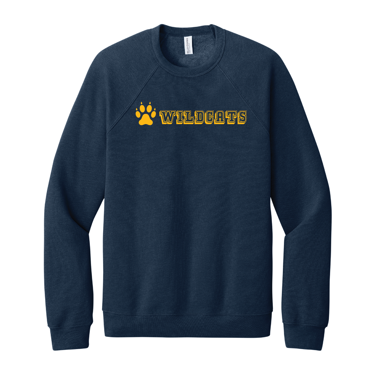 West Genesee Wildcats Collegiate Paw Crewneck Sweatshirt