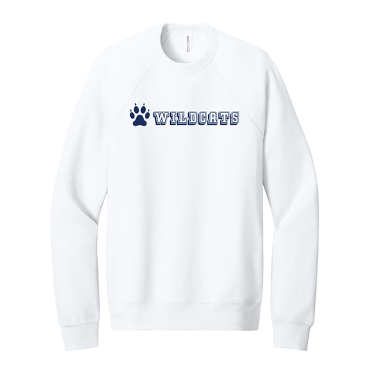 West Genesee Wildcats Collegiate Paw Crewneck Sweatshirt