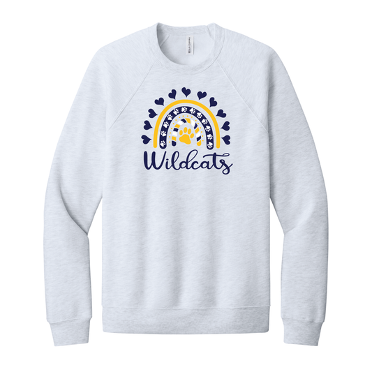 Wildcat Rainbow Crewneck Sweatshirt