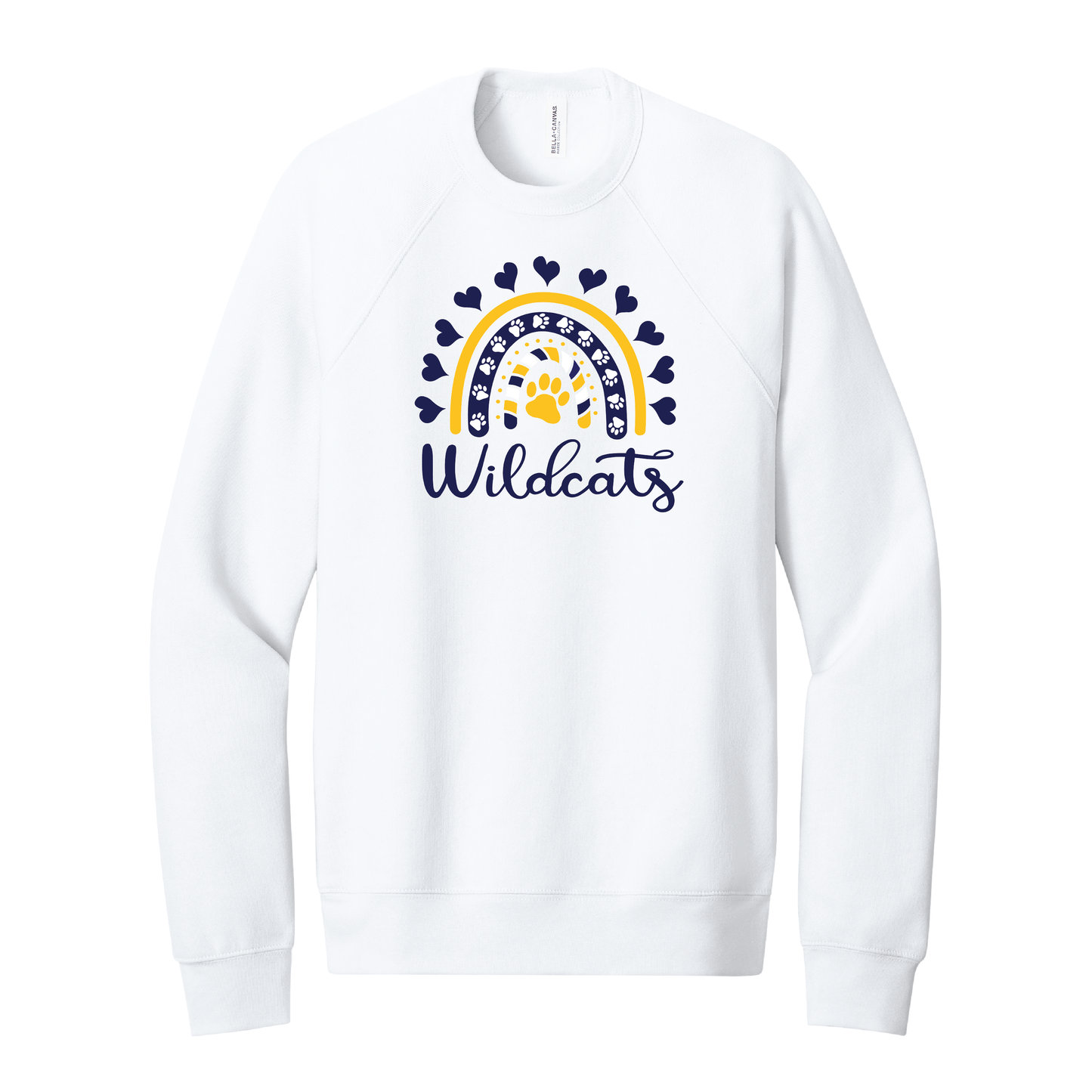 Wildcat Rainbow Crewneck Sweatshirt