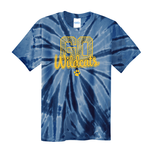 Go Wildcats Tie-Dye T-Shirt