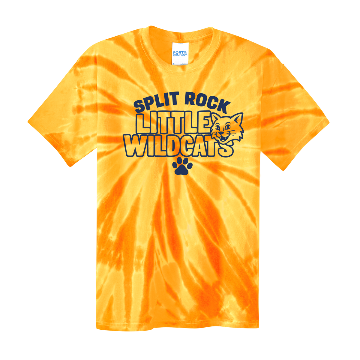 Splitrock Little Wildcats Tie-Dye T-Shirts