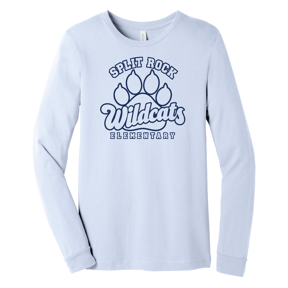 Splitrock Script Paw Long Sleeve T-Shirt