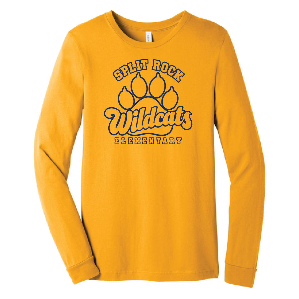 Splitrock Script Paw Long Sleeve T-Shirt