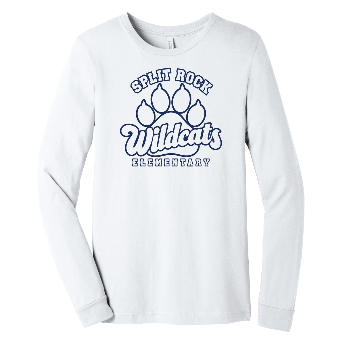 Splitrock Script Paw Long Sleeve T-Shirt