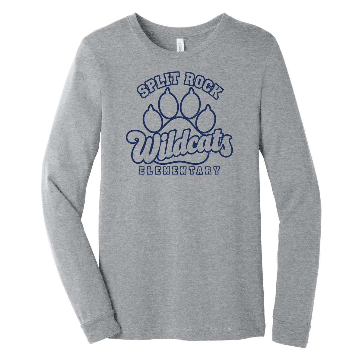 Splitrock Script Paw Long Sleeve T-Shirt